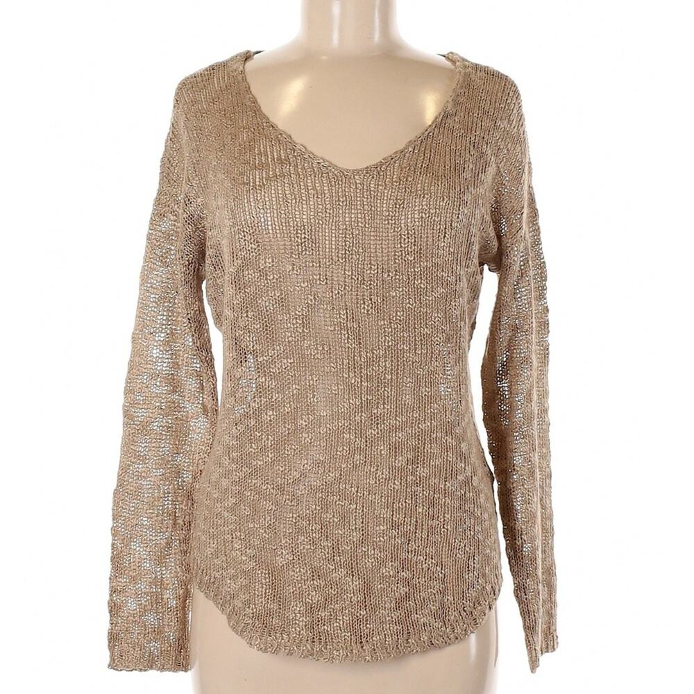 Nordstrom | RDI Twilightcore tan pullover sweater medium
